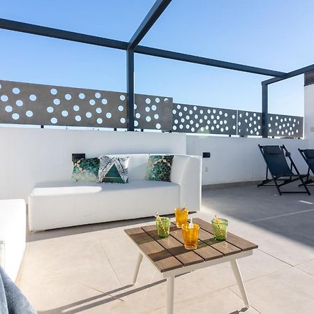Malaga Center Flat Mariblanca 12 Sun & Terrace Boutique Apartamento Exterior foto