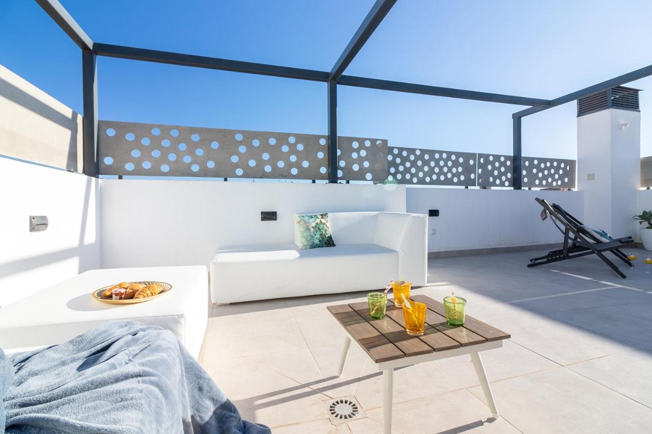 Malaga Center Flat Mariblanca 12 Sun & Terrace Boutique Apartamento Exterior foto