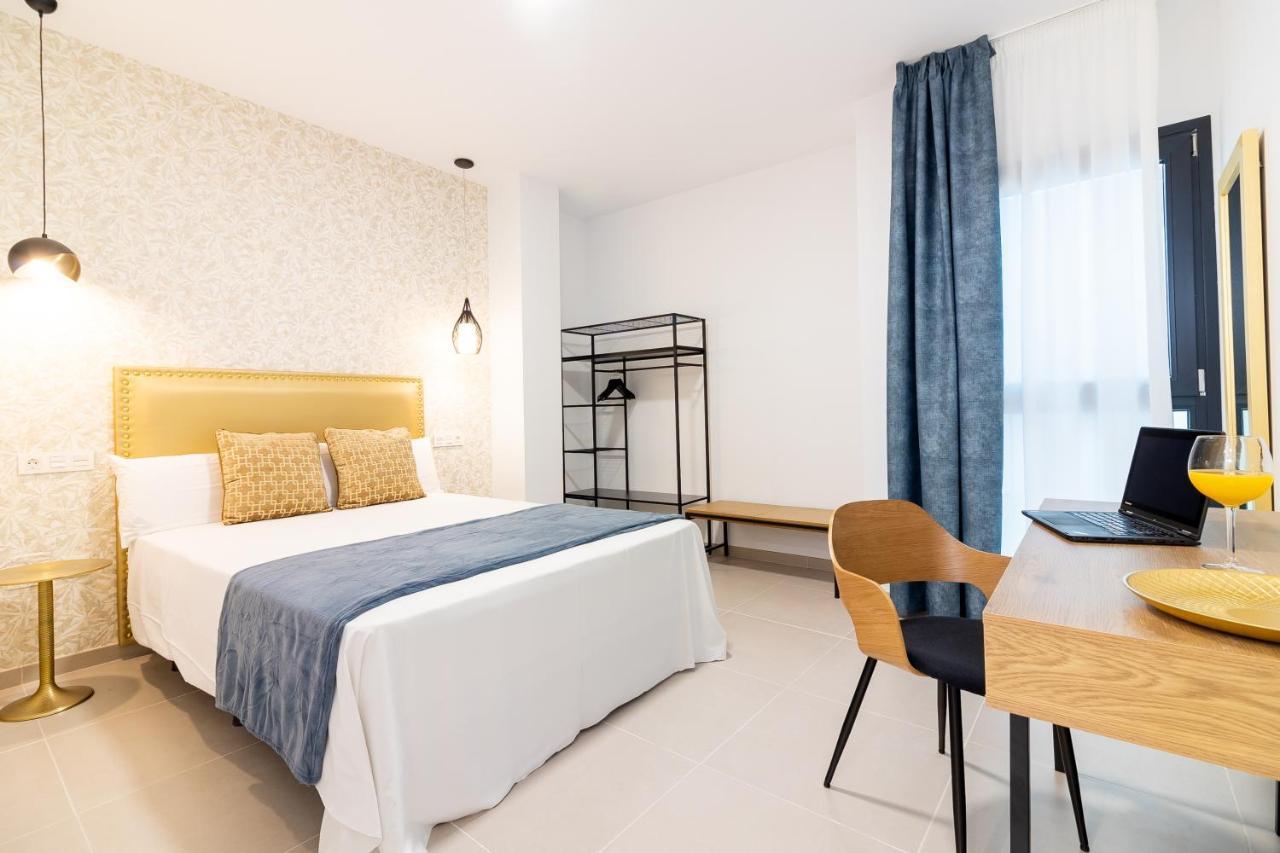 Malaga Center Flat Mariblanca 12 Sun & Terrace Boutique Apartamento Exterior foto