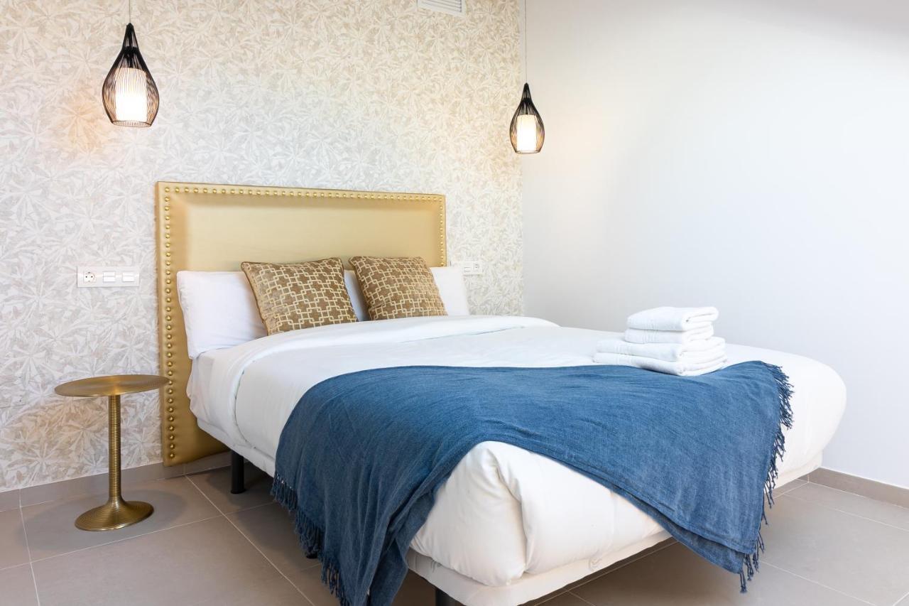 Malaga Center Flat Mariblanca 12 Sun & Terrace Boutique Apartamento Exterior foto