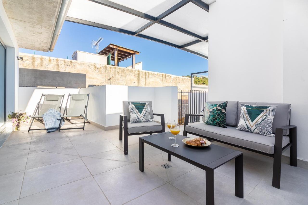Malaga Center Flat Mariblanca 12 Sun & Terrace Boutique Apartamento Exterior foto